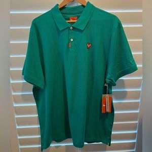 Men’s The Nike Polo Dri-Fit Tiger Woods Neptune Polo XL